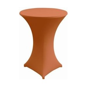 Gastro Uzal tafelkleed stretch, bedekt voor een staande tafels: 70-72 cm Hoogte: 110-115 cm oranje - oranje 7005