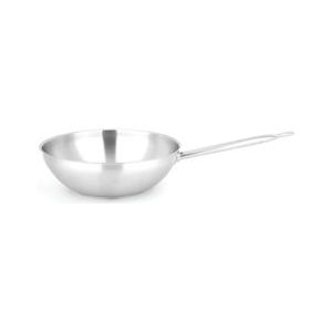 METRO Professional sauteerpan, roestvrij staal, Ø 16 cm, 1 L, inductiegeschikt, ovenbestendig - Roestvrij staal 18/10 884259