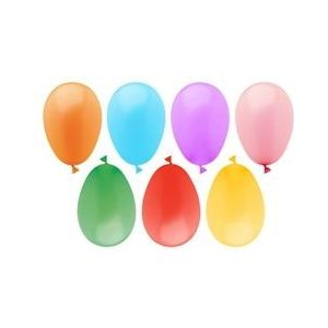 PAPSTAR, Ballonnen assorti kleuren "Waterballonnen" - Latex 4002911289730