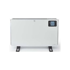 Nedis SmartLife Convectorkachel - Wi-Fi - 2000 W - 3 Warmte Standen - LCD - 5 - 37 °C - Instelbare thermostaat - Wit - 5412810443178