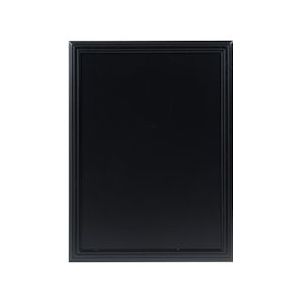 Securit® Universeel Wandkrijtbord In Zwart (M)  60x80 cm|3,7 kg - zwart Massief hout WBU-BL-60