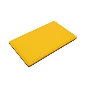 METRO Professional snijplank, GN 1/1, hoogwaardig polyethyleen met hoge dichtheid (HDPE), 53 x 32,5 x 2 cm, geel - geel Kunststof 863319