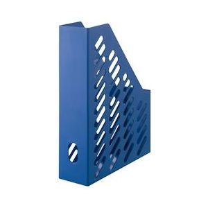 HAN Tijdschriftenmap KLASSIK KARMA, DIN A4/C4, 80-100% gerecycled materiaal, met grijpgat, ecoblauw - blauw Kunststof 16018-16