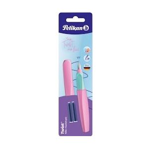 Pelikan Twist vulpen, op blister, lila (Sweet Lilac) - paars 814911