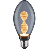 Paulmann - Inner Glow Helix - LED Lamp - Rookglas - E27, 3.50 W, 90 lm, 1 x
