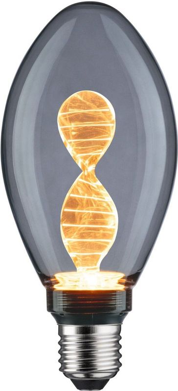 Paulmann - Inner Glow Helix - LED Lamp - Rookglas - E27, 3.50 W, 90 lm, 1 x