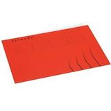 Jalema Secolor dossieromslag voor ft A4 (22,5 x 31 cm), rood, Pak van 25 - 8713739308027