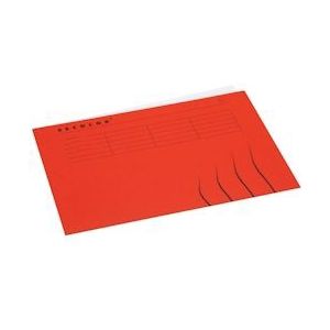 Jalema Secolor dossieromslag voor ft A4 (22,5 x 31 cm), rood, Pak van 25 - 8713739308027