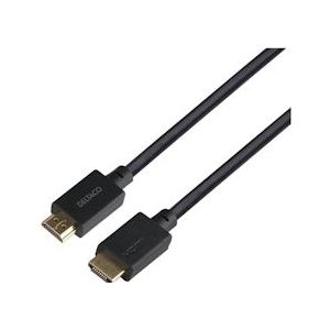Deltaco 8K HDMI kabel LSZH - ULTRA High Speed HDMI-kabel - 4K @ 120Hz - 8K @ 60Hz - 3 meter -zwart - 7333048056856