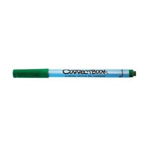 Correctbook uitwisbare pen, schrijfbreedte: 0,6mm, groen - 748079427631