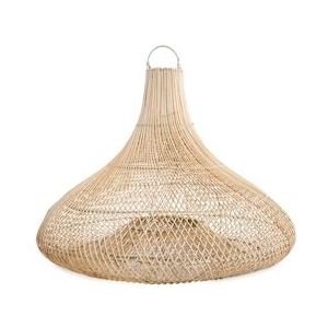 Bazar Bizar - Hanglamp - Shala - Naturel - XL - beige Natuurlijk materiaal BAYU047N-XL