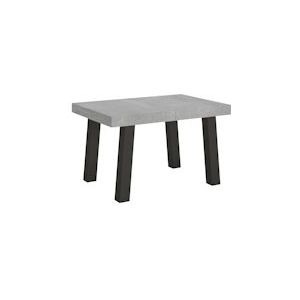 Itamoby Uitschuifbare tafel 90x130/234 cm Brug Cement Antraciet Structuur - 8050598005408