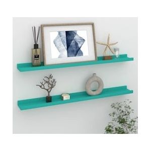 vidaXL-Wandschappen-2-st-80x9x3-cm-blauw