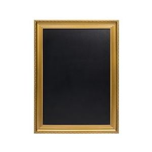 Securit® Groot Wandkrijtbord Met Gouden Lijst  65x85 cm|6,8 kg - goud WBC-G-85