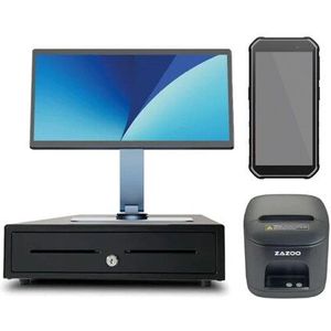 Pack TPV ZAZOO Android + Thermische Printer + Kassalades + Android‑PDA – Compleet Point of Sale - 8435594007517