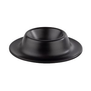 APS eierdopjes, set van 4, Ø 8,5 cm, H: 2 cm, melamine - zwart 83849