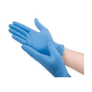 Abena Nitril handschoenen poedervrij Large - 1010001717
