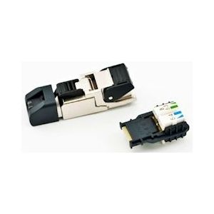 TELEGÄRTNER MFP8 RJ-45-connector Cat.6A (klasse EA) T568B voor veldmontage - meerkleurig 100023038