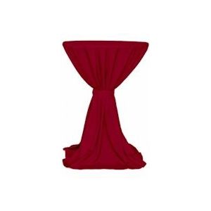 Gastro Uzal Milano stooftafel deken 80 - 100 cm Bordeaux - rood MIL-BO80