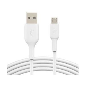 Belkin BOOST↑CHARGE USB-kabel 1 m USB A Micro-USB B Wit - wit CAB005BT1MWH