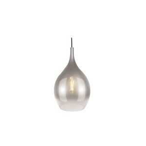 Leitmotiv Hanglamp Drup - Smokey Schaduw - Ø20x37,5cm - grijs Glas 8714302707421