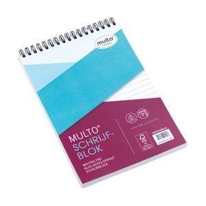 Multo Spiraalblok - blauw Papier 8710986922013