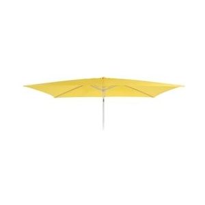 Mendler Vervangende hoes voor parasol N23, parasolhoes vervangende hoes, 2x3m rechthoekige stof/textiel 4,5kg UV 50+ ~ geel - geel Textiel 81648