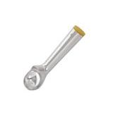 Vogue ijslepel geel 8,5cl - Aluminium GJ540