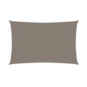 vidaXL Voortent Oxford stof Rechthoekig 5x8 m Taupe - bruin 135441