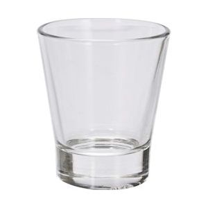 Bormioli Rocco set van 6 glaasjes Caffeino, transparant glas, 8,5 cl - transparant Glas 465601