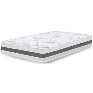 The White Stone - Matras - 140 x 190 - Hypoallergene Stof - 20cm Hoogte