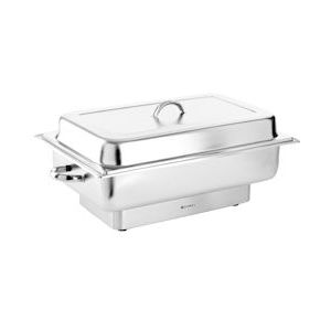 Hendi Chafing Dish Pollina - Warmhoudschaal Elektrisch - Buffetwarmer 9 Liter - GN 1/1 - 61,5x35,5x(H)28cm