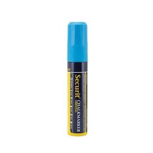 Securit® originele krijtstift met blokpunt in blauw | Set van 6 stuks - blauw Multi-materiaal SMA720-BU