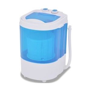 vidaXL Mini wasmachine met enkele trommel 2,6 kg - 50548