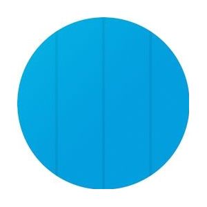 tectake Zwembadafdekking zonnefolie rond - Ø 549 cm - 403111 - blauw Kunststof 403111