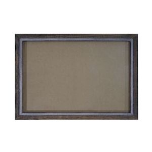 Mendler Fotolijst T248, houten fotolijst, 36x51cm shabby look landhuis ~ bruin - bruin Massief hout 36372