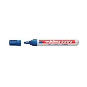 Edding permanent marker e-3300 blauw, Pak van 10 - 4004764432592