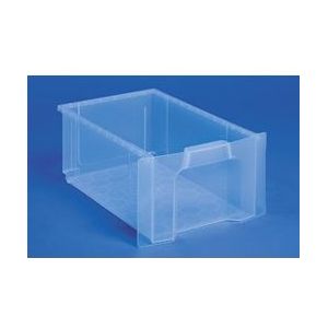 Really Useful Box lade, 12 l, transparant - blauw Papier 5060321929850