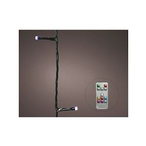 Lumineo Dansende led-slinger met afstandsbediening 24,9M 200L Ip44 - meerkleurig Multi-materiaal 8720093311648