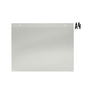 Securit® A4 Horizontaal Hangende Brochurehouder |0,2 kg - transparant Kunststof PFT-BRO-HHA4