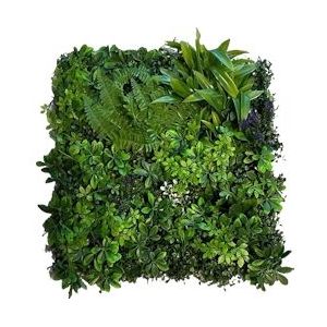 “KAIRO” | Premium moestuinmuur van de tuin | Wandbekleding voor kunstmatige vloeren van ospitalità | Pannelli murali tropicali - groen Kunststof 4255604500357