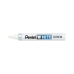 Pentel Paint Marker White schrijfpunt: 3,9 mm, schrijfbreedte: 3 mm - 3474370112231