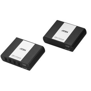 ATEN UEH4002A 4-poorts USB 2.0 CAT5 extender tot 100 meter - zwart UEH4002A