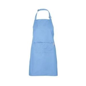 Chefs Fashion - Keukenschort - Lichtblauw Schort - Simpel verstelbaar - 71 x 82 cm