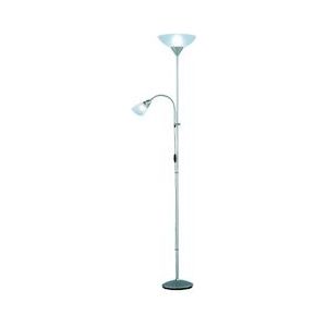 Reality Leuchten Reality|Trio uplighter vloerlamp leeslamp - wit Metaal 4185