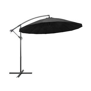 vidaXL Zweefparasol met aluminium paal 3 m antraciet - 47222