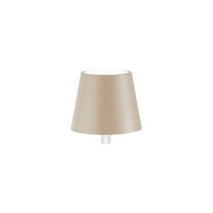 Poldina STOPPER LED-lamp van Zafferano, oplaadbaar en draagbaar, zandkleur - LD0349S3