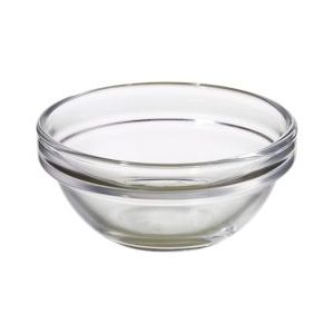 METRO Professional Glazen Kom, 3,5 cl, Ø 6 cm, rond, transparant, 6 stuks - transparant Glas 991730