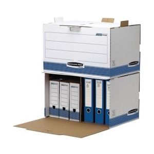 Fellowes Bankers Box archiefdoos, formaat 54 x 32,5 x 37,5 cm, blauw, Pak van 5 - 50043859578820