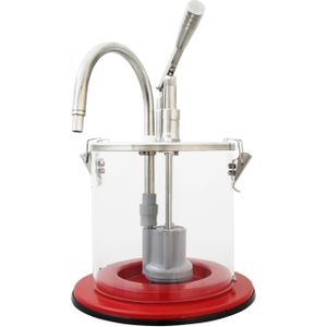 Schneider Gebaksvuller gebogen 180° - Roestvrij staal, geschikt voor ongeveer 3 kg emmer - 152482